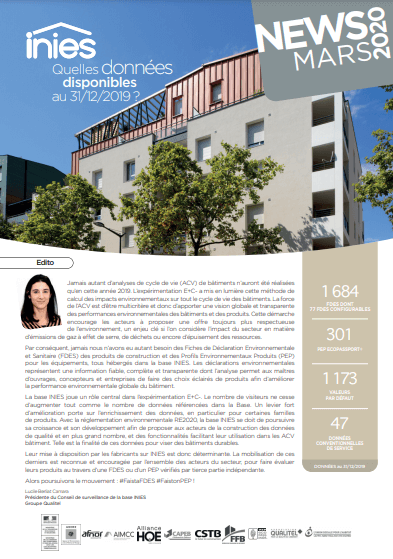 News INIES Mars 2020