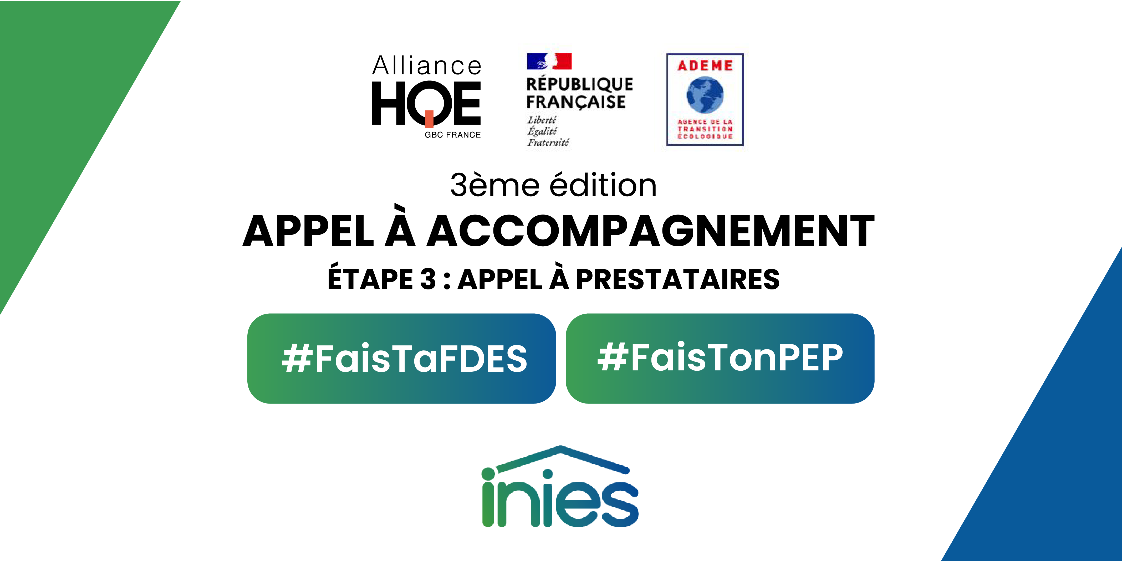 Les projets retenus de l’appel à accompagnement n°3 #FaistaFdes #FaistonPep et l’appel à prestataires